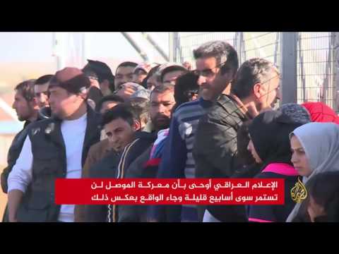 الأخبار عن تأخر معركة الموصل تزيد بؤس النازحين
