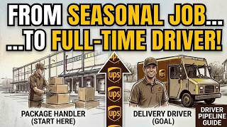 How to Turn a UPS Seasonal Job Into a Full Time Career Driver Pipeline