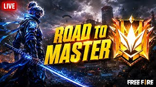 🔴 NIGHT RUSH! Road to Master BR Rank Push 🏆 Free Fire Live