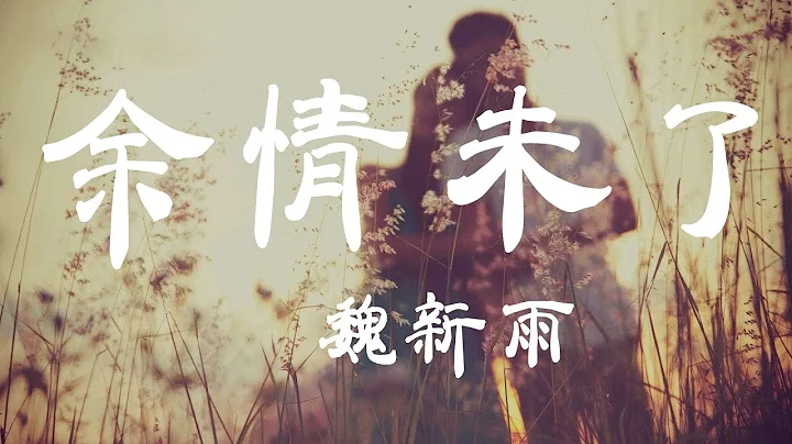 余情未了 - 魏新雨 - 『超高無損音質』【動態歌詞Lyrics】 - 天天要聞