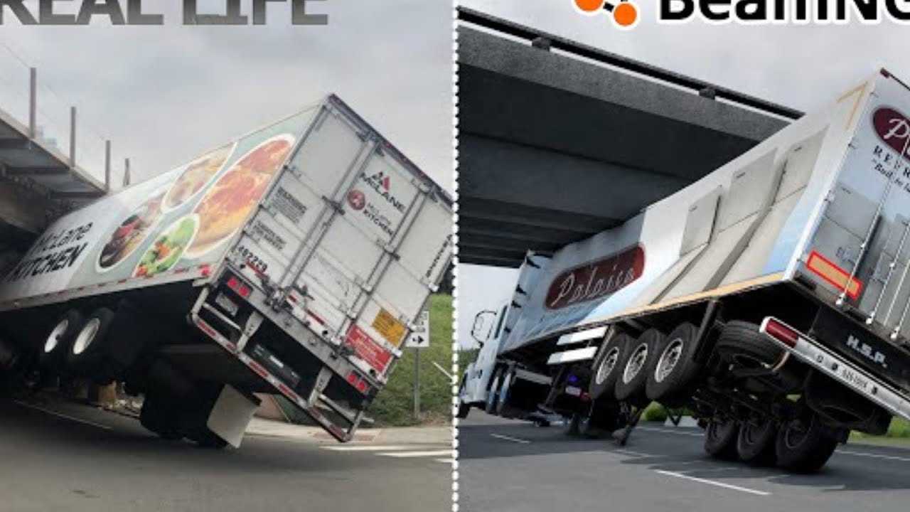 React do acidentes da vida real replicados no beamng drive