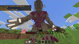 Werewolf & Vampire Morph Addon In Minecraft Pe