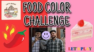 Food Color Challenge | Eating One Color Food 🔥