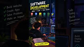 Software Development 🚀 | Ideas → Code → Real World 💻 #Shorts