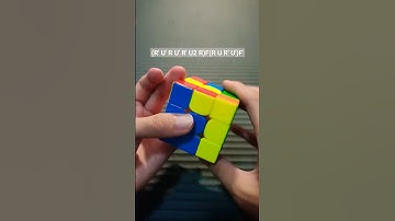 Easiest OLL Algorithms Part 4 | #rubik #rubikscube #cfop #speedcubing #oll #shorts #shortsvideo