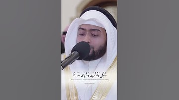 فَنَادَىٰهَا مِن تَحۡتِهَآ أَلَّا تَحۡزَنِي - القارئ أحمد النفيس