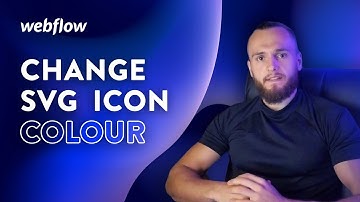 How To Change SVG Icon Colour In Webflow