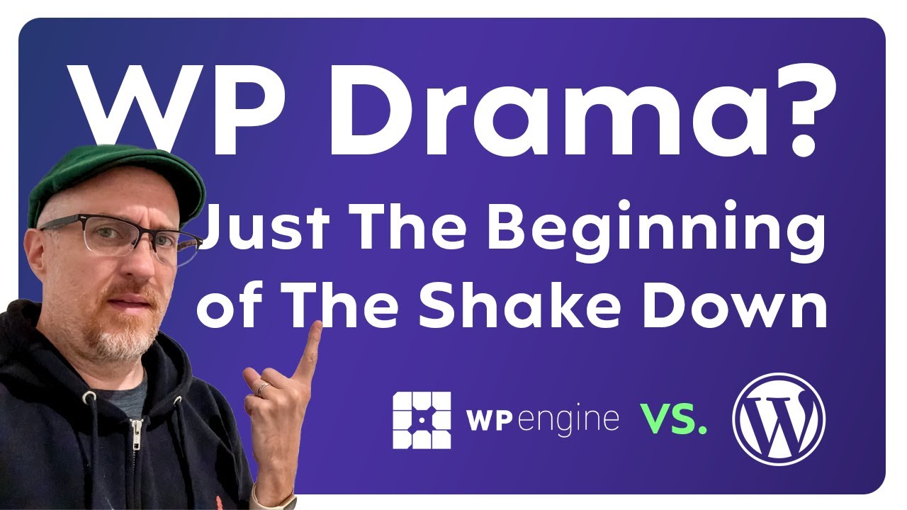 WP Drama? Just The Beginning of The Shake Down YouTube