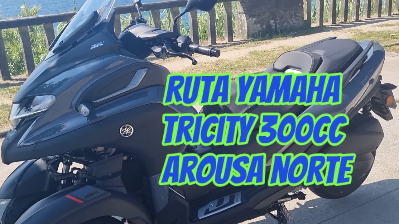 Ruta Yamaha tricity 300cc. Arousa Norte
