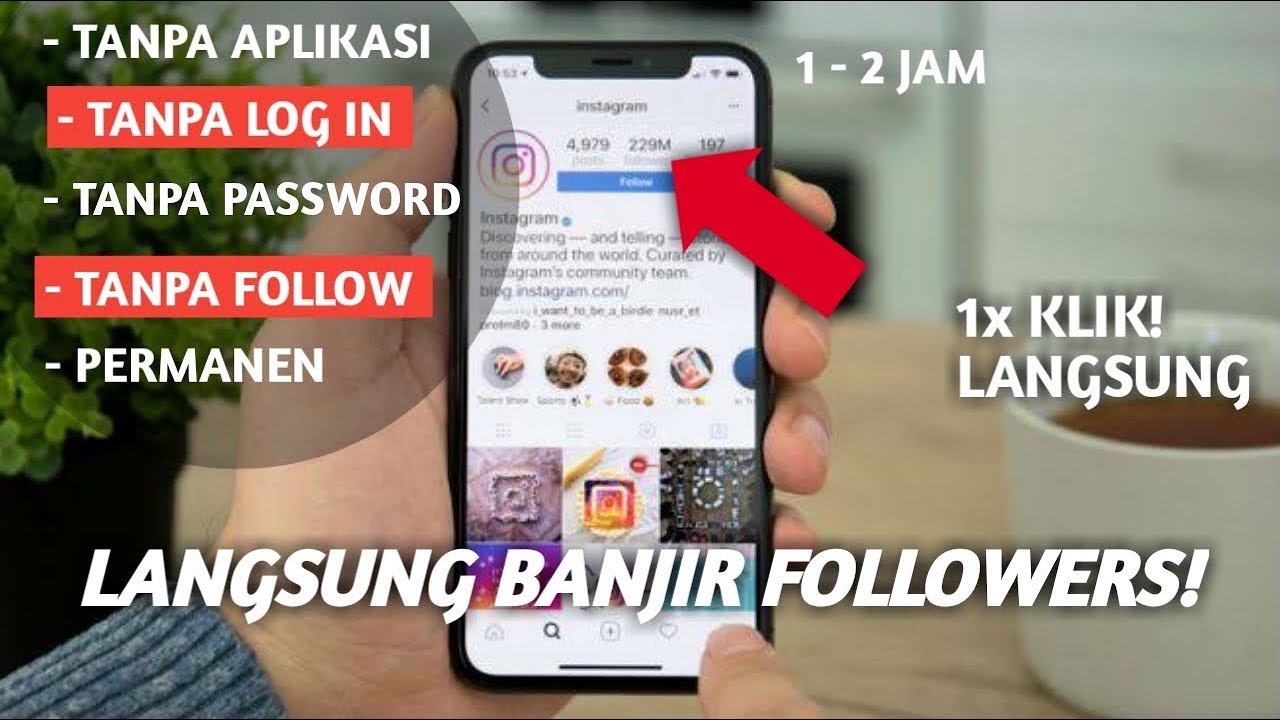 CARA MENAMBAH FOLLOWERS INSTAGRAM | GRATIS 