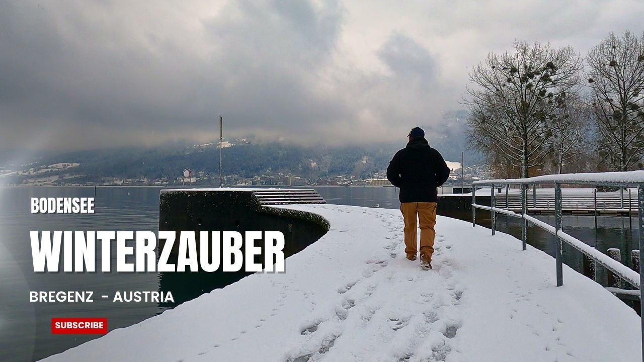 Winterzauber am Bodensee – beeindruckende Landschaftsaufnahmen! | Bregenz - Austria | 4K
