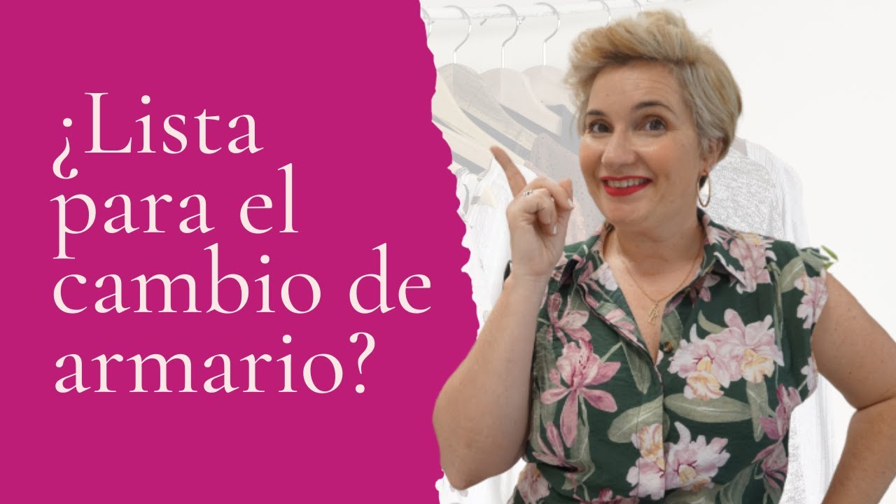Cómo hacer el CAMBIO DE ARMARIO ⏰ en MENOS de 1 HORA.