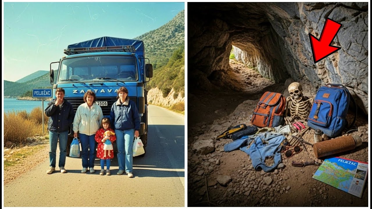 Kamionska obitelj nestala na Pelješcu – 7 godina kasnije slučajni turista pronalazi tijela u pećini