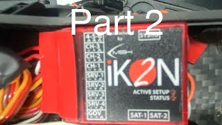 Ikon2 Flybarless system full set up part 2 of 3 on Steam AK700