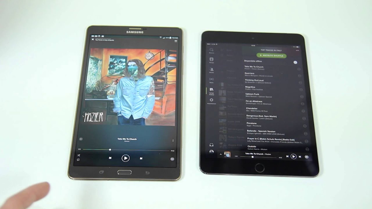 iPad Mini Retina 3 VS Samsung Galaxy Tab S 8.4 Review YouTube