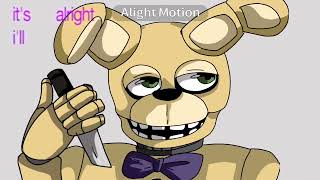 Remake of fnaf animation I made :/