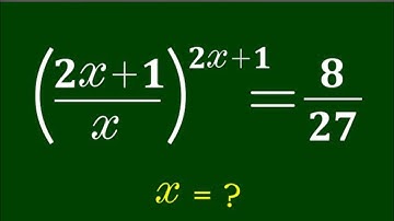 A Nice Algebra Problem | Maths Olympiad | Find X |