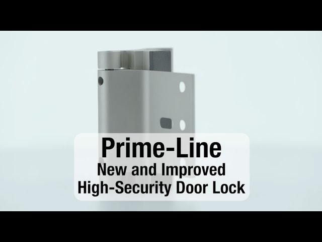 Prime-Line U 114705 High Security Door Lock, Satin Nickel