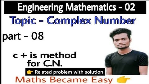 C + i S Method of Complex Number  /   Part - 08 / chapter - Complex Number