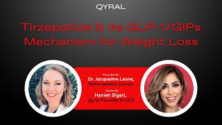 Live with Dr. Jacqueline Leone on Tirzepatide & Its GLP-1/GIPs Mechanism for Weight Loss