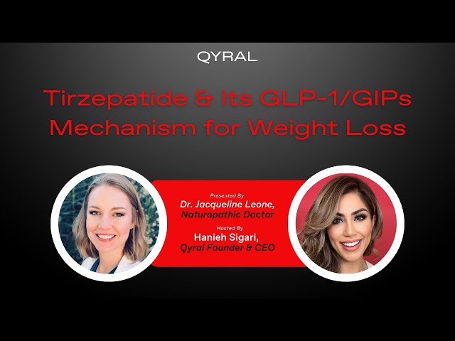 qyral semaglutide reviews Live with Dr. Jacqueline Leone on Tirzepatide & Its GLP-1/GIPs Mechanism  for Weight Loss