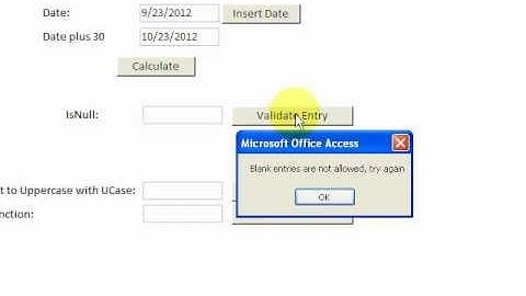 How To Make A VBA Function