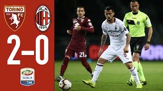 Highlights Torino-Milan 2-0 34° Giornata Serie A TIM 2018\/19