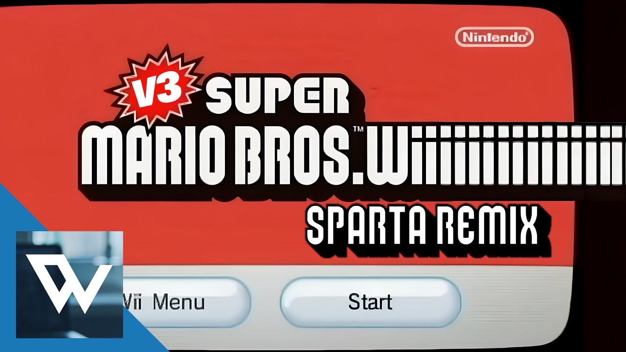 Super Mario Bros Wiiiiiiiiiiiiiiii Sparta Remix