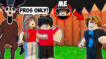 So I went UNDERCOVER As a Noob In 99 Nights In The Forest..(they were shocked)