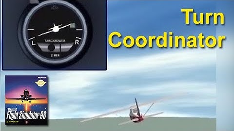 Flight Simulator 98 || Training || Turn Coordinator