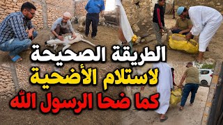 الطريقة الشرعية الصحيحة للأضحية كما وردت في السنة* كيف كان الرسول ﷺ يهيئ أضحيته؟