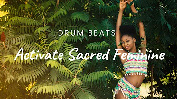 Activate Sacred Feminine Energy | Drum Meditation Music |  Movement Meditation | Feel Free to Dance