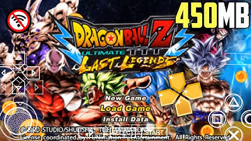 [DOWNLOAD] DRAGON BALL Z LAST LEGENDS TTT PPSSPP ISO MOD ANDROID WITH PERMANENT MENU | DBZ TTT MOD