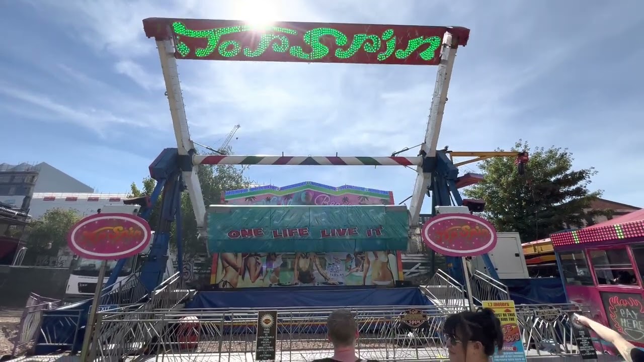 FairgroundAttraction BeautifulHappening他 Clayton Hacketts Top Spin - Off-Ride - Digbeth Funfair