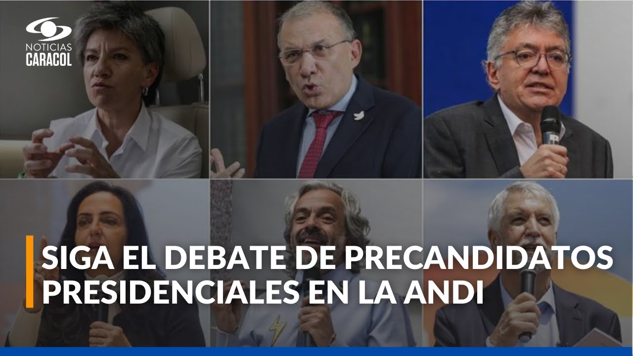 🔴 EN VIVO: Debate de precandidatos presidenciales en el Congreso de la Andi