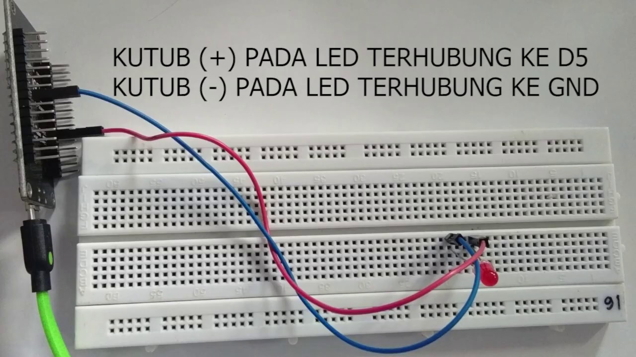 [PROJEK IoT SEDERHANA] - ON/OFF LAMPU LED MENGGUNAKAN WEB - YouTube