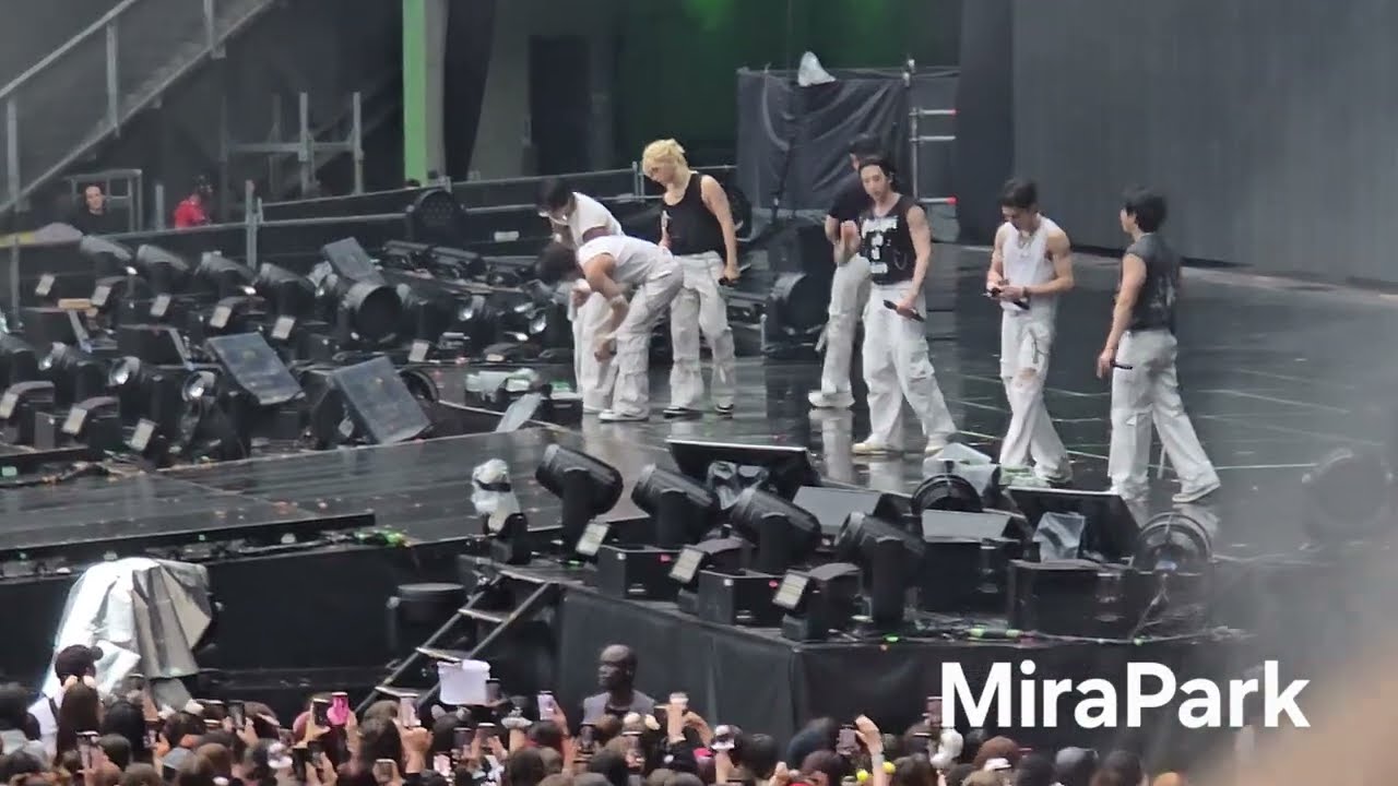 Stray Kids Ment Fancam Concert в Париже, день 2, тур Dominate Europe 27.07.2025