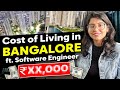 How much software engineer spend in bangalore  cost of living in bangalore  flat version