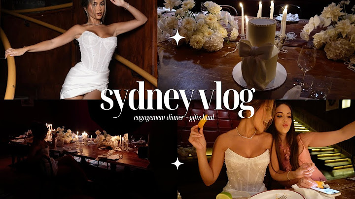 VLOG | My Engagement Dinner & Gifts Haul!