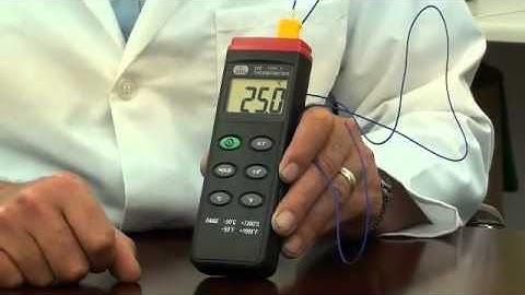 Single Input K-Type Thermometer