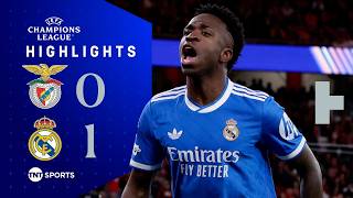 Vini Jr. Delivers In Fiery Clash 🫨 | Benfica 0-1 Real Mad...