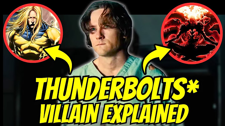 Who Is Sentry? Thunderbolts* Villain Explained