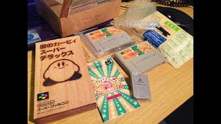 Unboxing Hoshi no Kirby (Kirby Super Star) for Nintendo Super Famicom