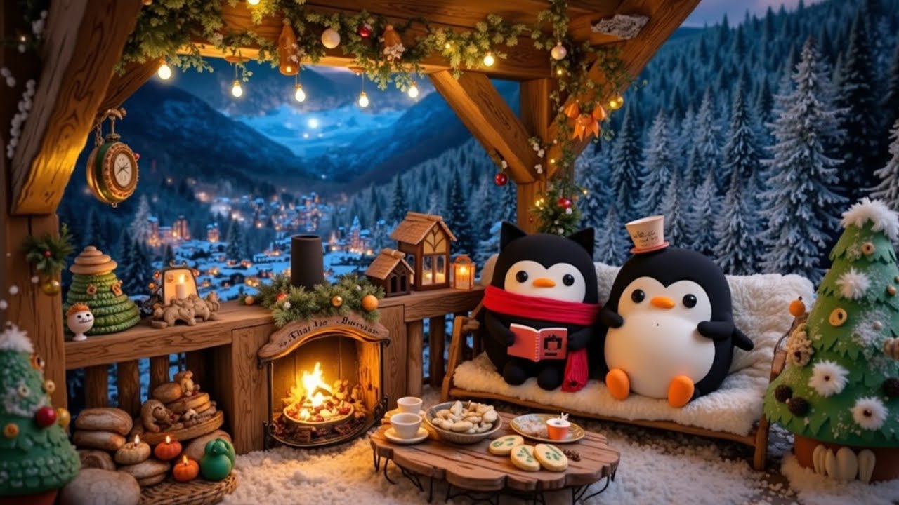 Уютный зимний джаз LoFi | Расслабляющая музыка для работы, учебы и концентрации