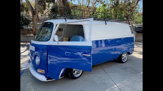 EV SoCal's electric conversion of a '72 VW Van.