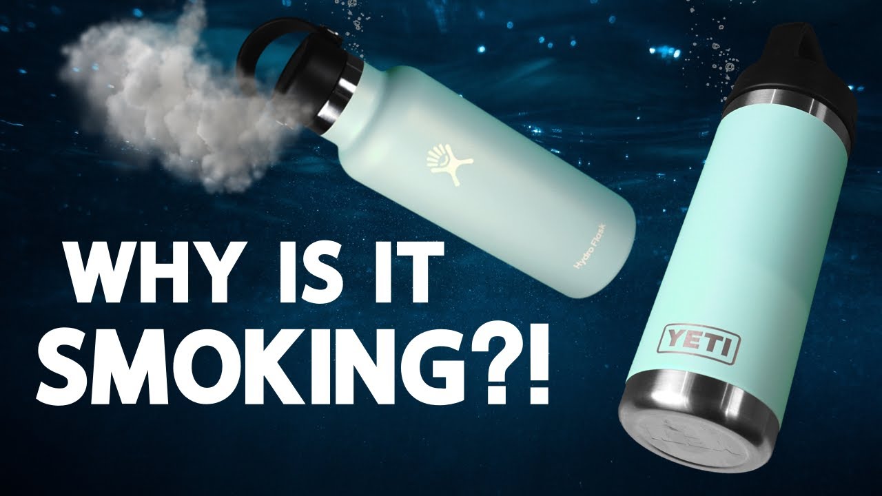 Dropping Water Bottles into the Deep Ocean YETI vs Hydro Flask YouTube