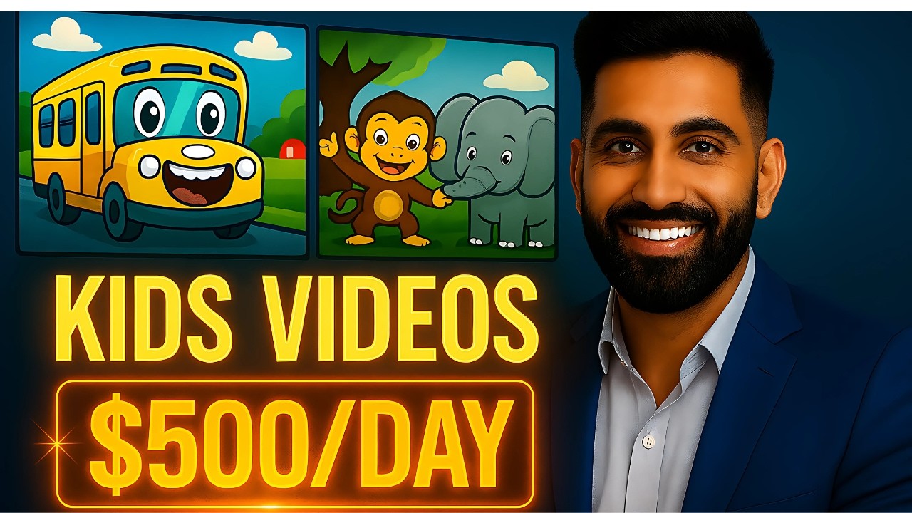 Faceless Kids Channels Are Making $500/Day – Here’s How to Start!