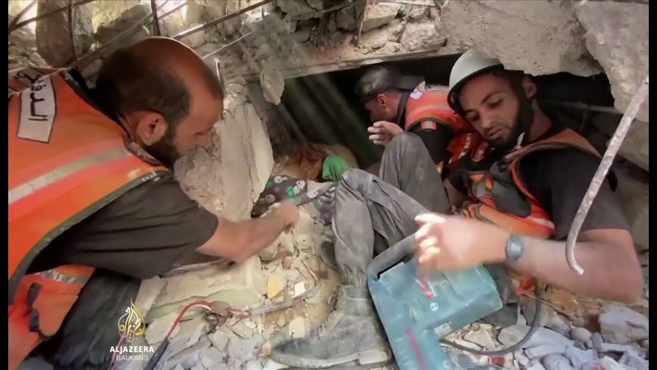 غزة: فرق الإنقاذ تبحث عن ناجين تحت الأنقاض