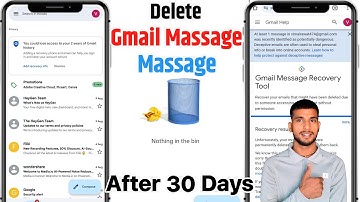 How To Recover Permanent Gmail Massage | Gmail Se Se Delete Massage Kaise Nikale | massage recover