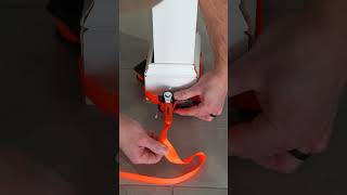 How to Install Trim Perfectly with a Pony Band Clamp | Pro DIY Hack! #woodworking #diy